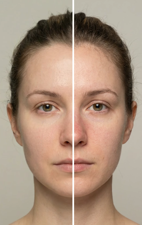 Hydrafacial Vorher Nachher